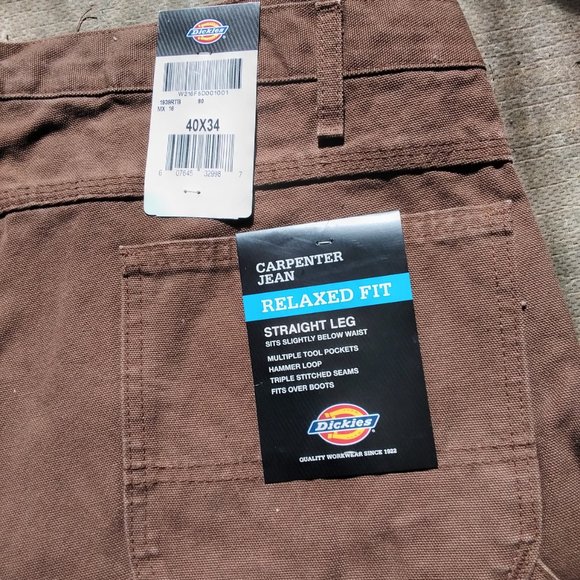 Dickies carpenters jeans  40*34 - Picture 2 of 2